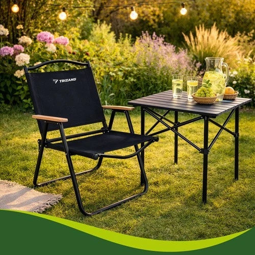 Sedia da giardino sedia campeggio sedia in ferro richiudibile con braccioli