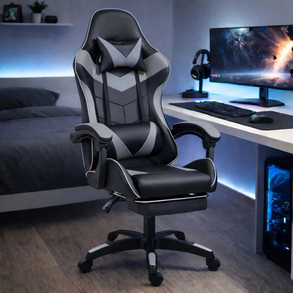 Sedia da Gaming in ecopelle Comfort e Prestazioni Sedia gioco ufficio studio