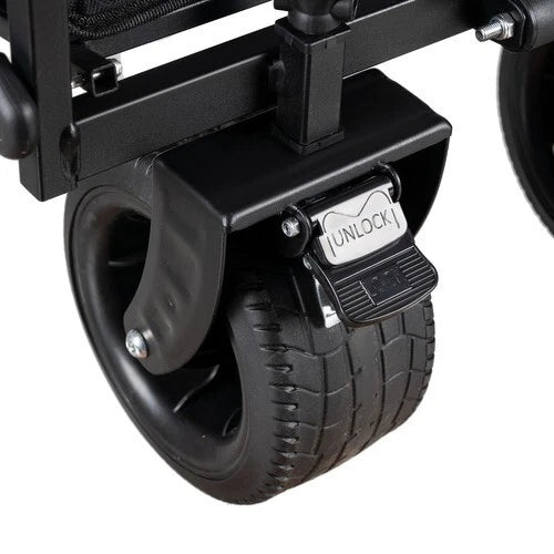 Carrello pieghevole giardino carrello trasporto portapacchi per esterni mare