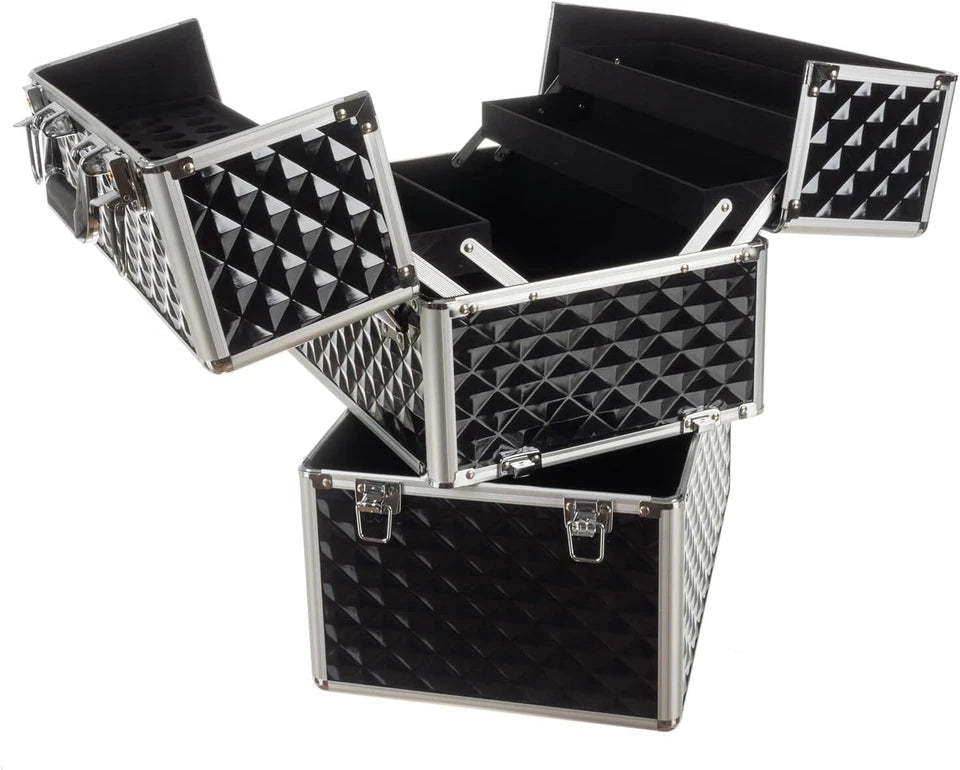 Trolley Make Up 3 in 1 Valigetta Trucchi Valigia Porta Trucchi Trolley Trucco