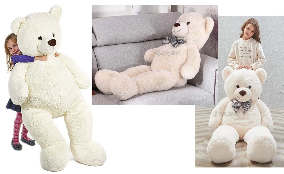 Peluche Orso Gigante Alto 180 cm Peluche per bambini Pupazzo Morbido orsacchiotto