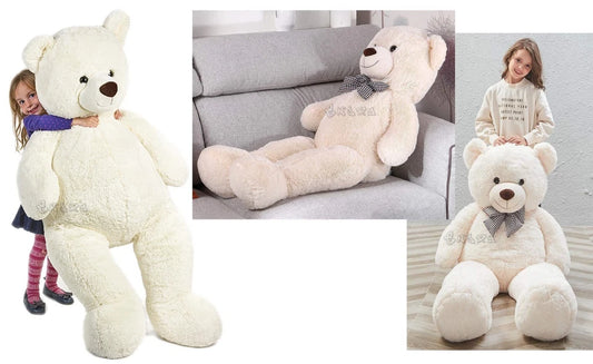Peluche Orso Gigante Alto 180 cm Peluche per bambini Pupazzo Morbido orsacchiotto