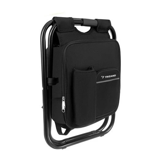 Sedia da pesca sgabello campeggio con borsa termica alimenti bevande sedia zaino