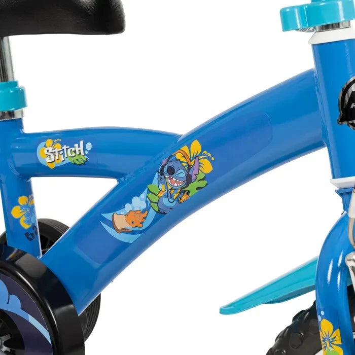 Bicicletta STITCH disney 12 Pollici Ruota Bambino con Rotelle Bici 3 4 5 anni
