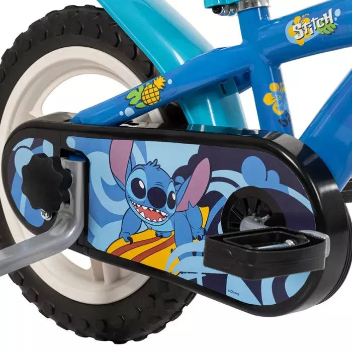 Bicicletta STITCH disney 12 Pollici Ruota Bambino con Rotelle Bici 3 4 5 anni