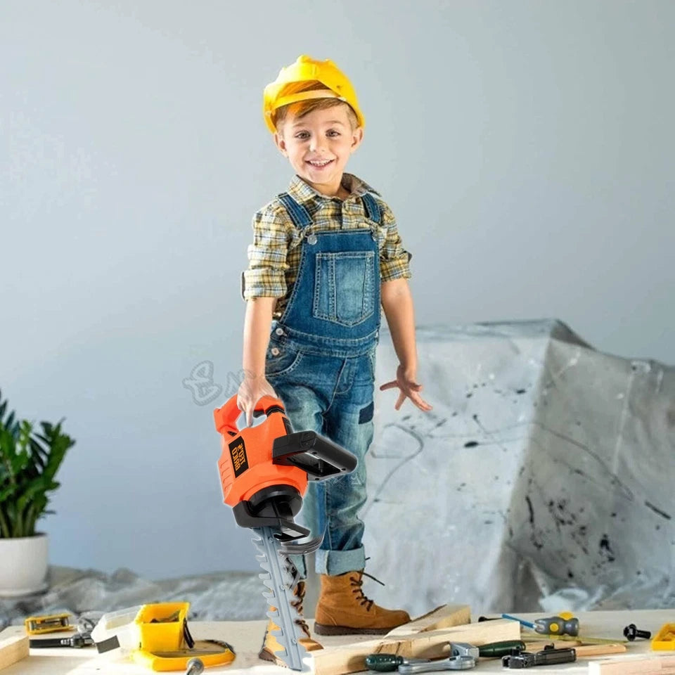 tagliasiepi giocattolo per bambini gioco tagliaerba SUONI e LUCI gioco giardino