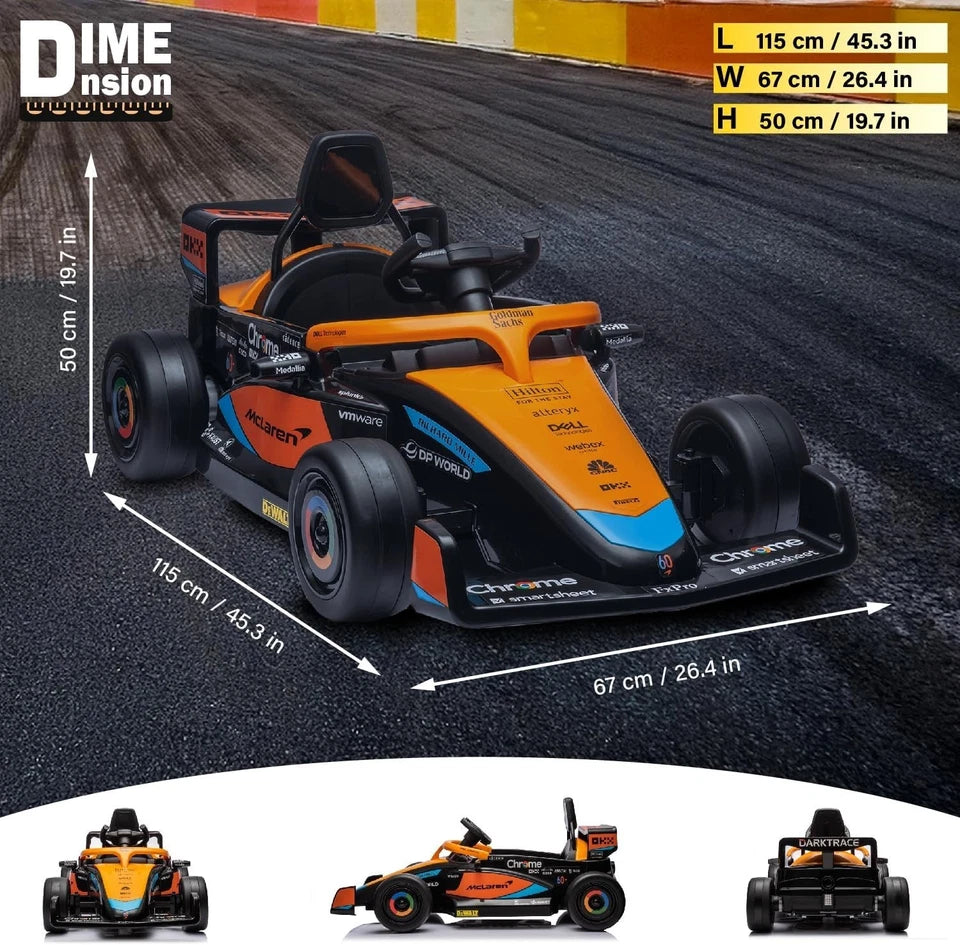 Auto elettrica per bambini McLaren Formula 1 - 12 V litio macchina elettrica