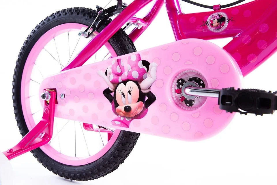 Bicicletta Disney Minnie 16 Pollici Bici per Bambina disney con ruote 4 5 6 anni