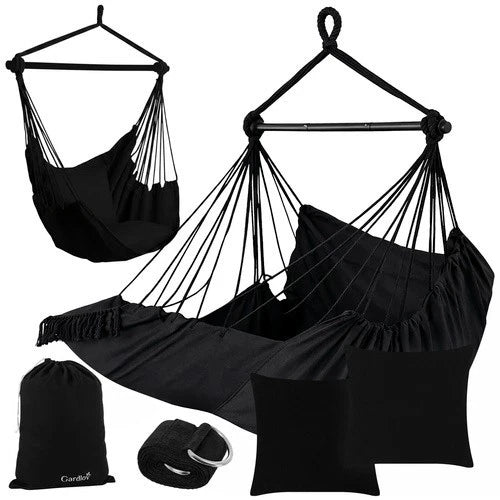 Altalena da giardino sedia sospesa interno ed esterno carico max 150kg