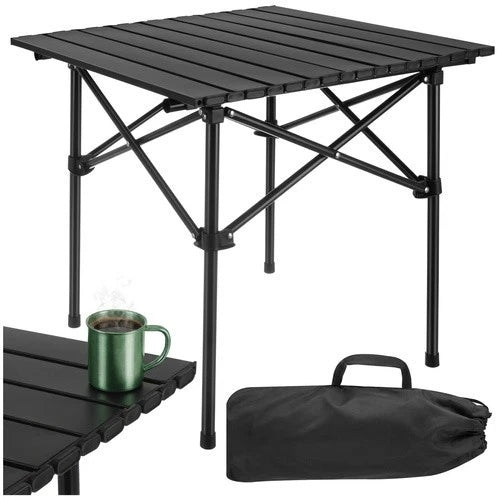 tavolo pieghevole da campeggio tavolo per il giardino in acciaio con sacca per trasporto