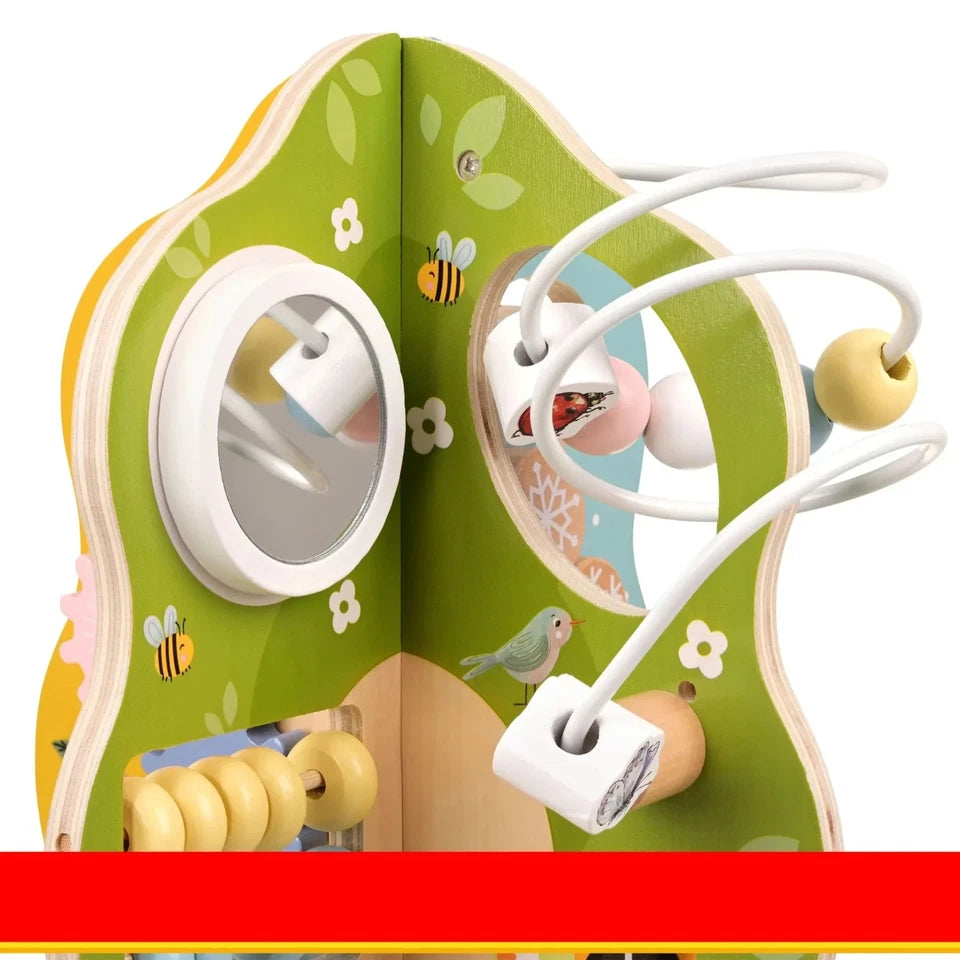 Giochi Montessori Giocattolo in legno Multiattività per bambini albero educativo