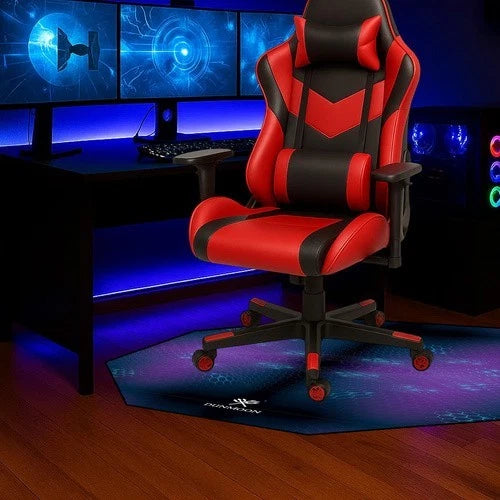Tappetino protettivo per sedia da gaming , 120 x 120 cm tappeto universale gioco
