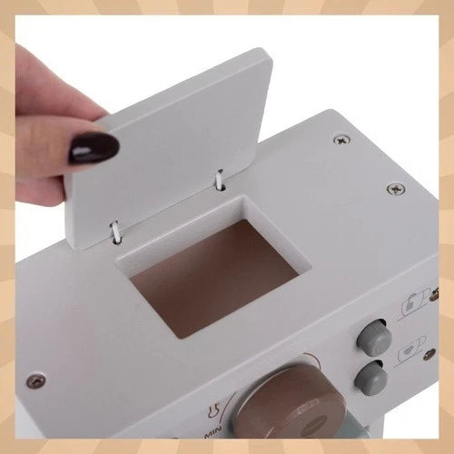 macchina caffè giocattolo in legno per bambini gioco in legno con accessori
