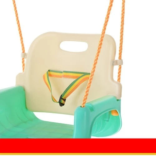 Seggiolino per Altalena bambini con Protezione REMOVIBILI 3 in 1 con schienale