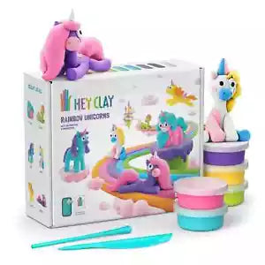 Hey Clay Pasta Modellabile - Big Set-  Unicorno Big Set - AA.VV.