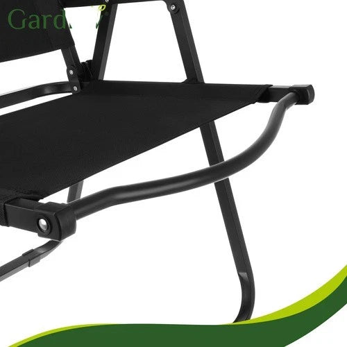 Sedia da giardino sedia campeggio sedia in ferro richiudibile con braccioli