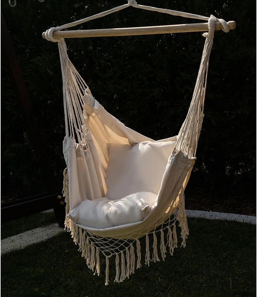 Amaca brasiliana da giardino sedia sospesa  altalena carico max 120kg