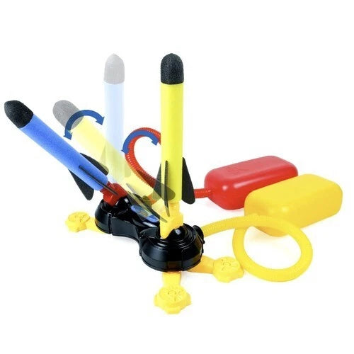 gioco giardino Razzo Spaziale Giocattolo macchina spara razzi per bambini