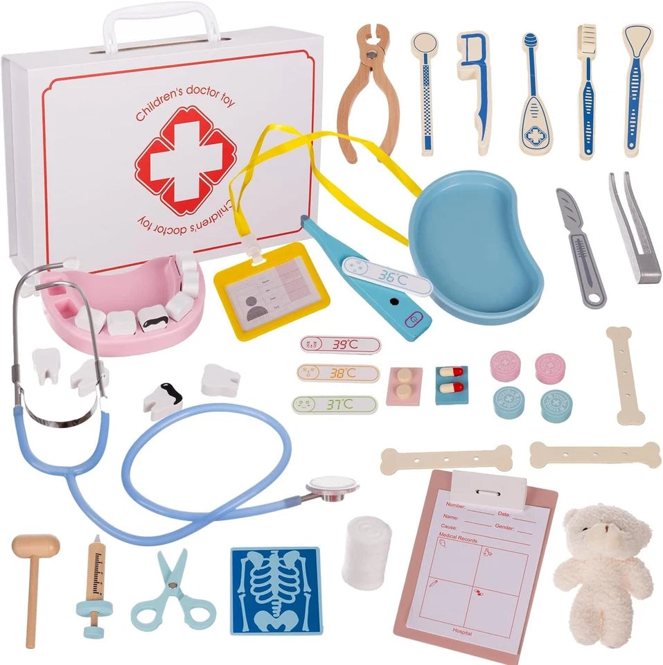 Gioco del dottore set ospedale medico pronto soccorso giocattolo con accessori