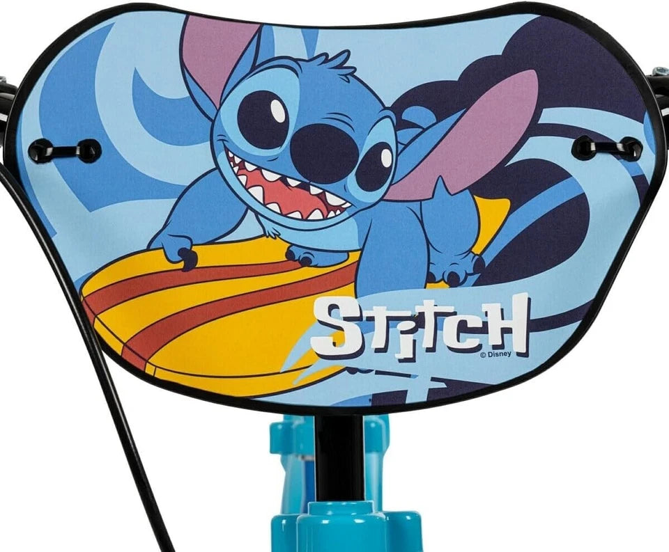 Bicicletta STITCH disney 16 Pollici Ruota Bambino con Rotelle Bici  4 5 6 7 anni