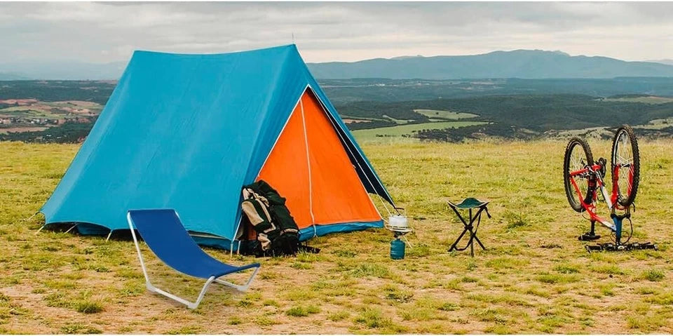 Set 2 Sedie da spiaggia + borse sdraio pieghevole portata fino a 110 kg