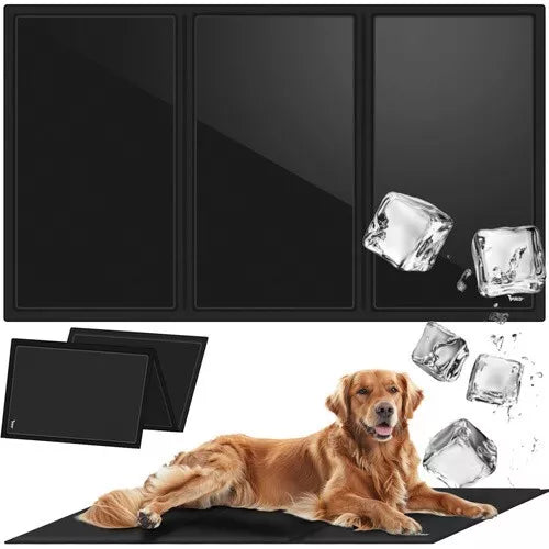 Tappetino refrigerante per cani grandi tappeto rinfrescante animali 110x70 cm