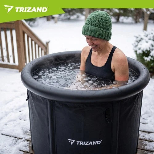 Vasca Bagno di Ghiaccio Lunga 90 cm Vasca per Immersione per Terapia 320 L