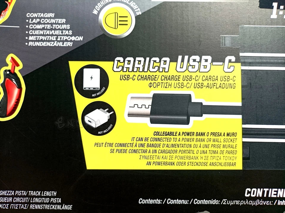 Pista elettrica a batteria macchine Formula Uno doppio telecomando Pista bambini