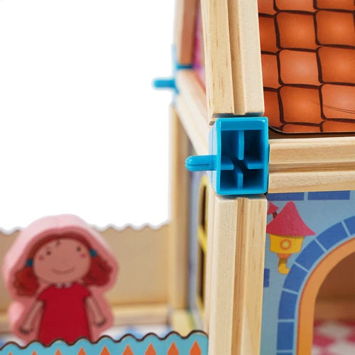 costruzioni per bambini set fattoria animali casetta con accessori blocchi costruzione