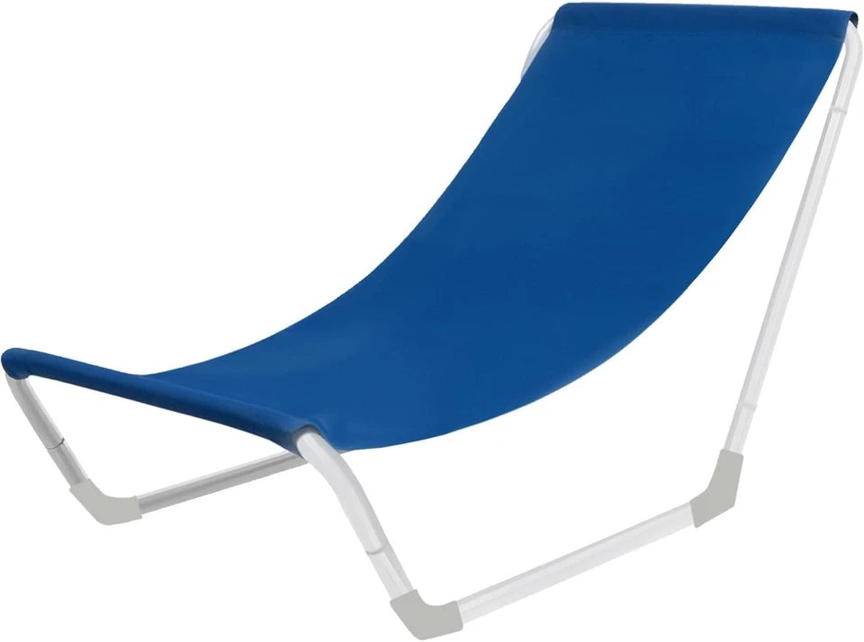 Set 2 Sedie da spiaggia + borse sdraio pieghevole portata fino a 110 kg