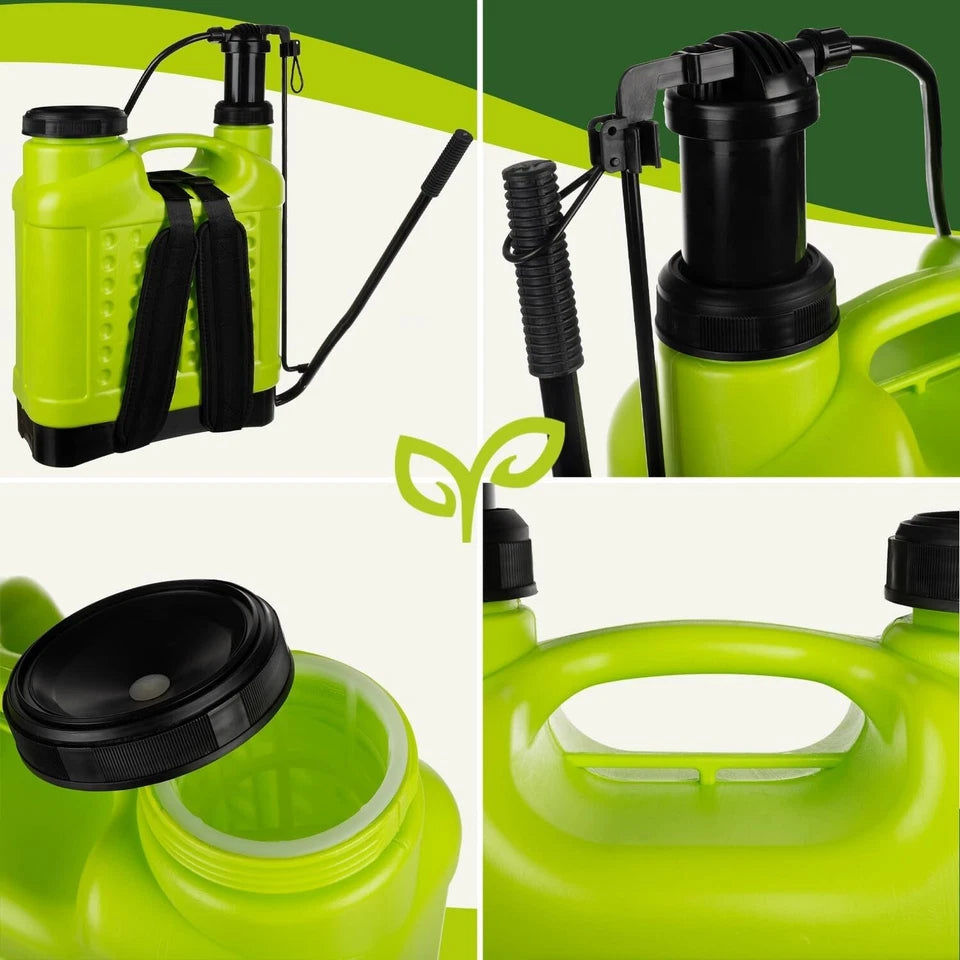 16L Spruzzatore Manuale a Pompa asta lunga Nebulizzatore a Pressione Irrigazione