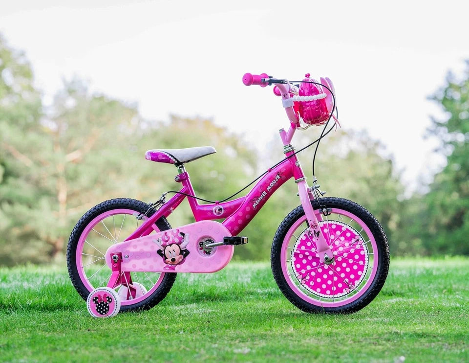 Bicicletta Disney Minnie 16 Pollici Bici per Bambina disney con ruote 4 5 6 anni