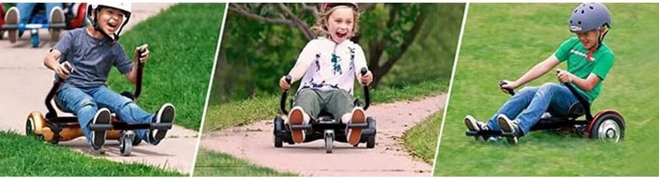 Sedile scooter elettrico autobilanciato compatibile con Hoverboard carico 50 kg