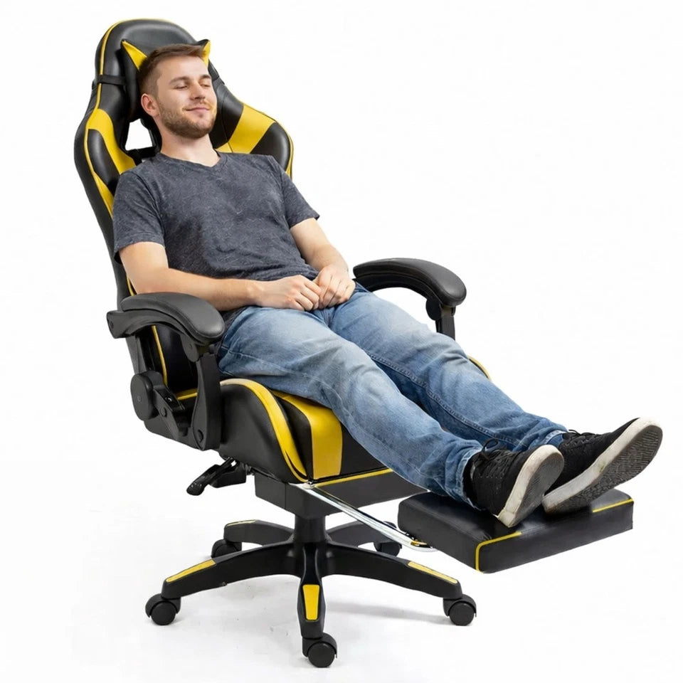 Sedia da Gaming in ecopelle Sedia postazione gioco sedia ufficio studio lavoro