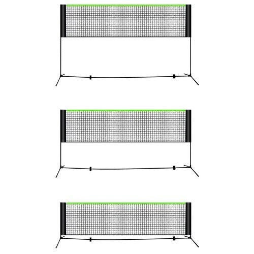Rete da pallavolo Professionale Rete da Giardino con Pali Altezza regolabile alt