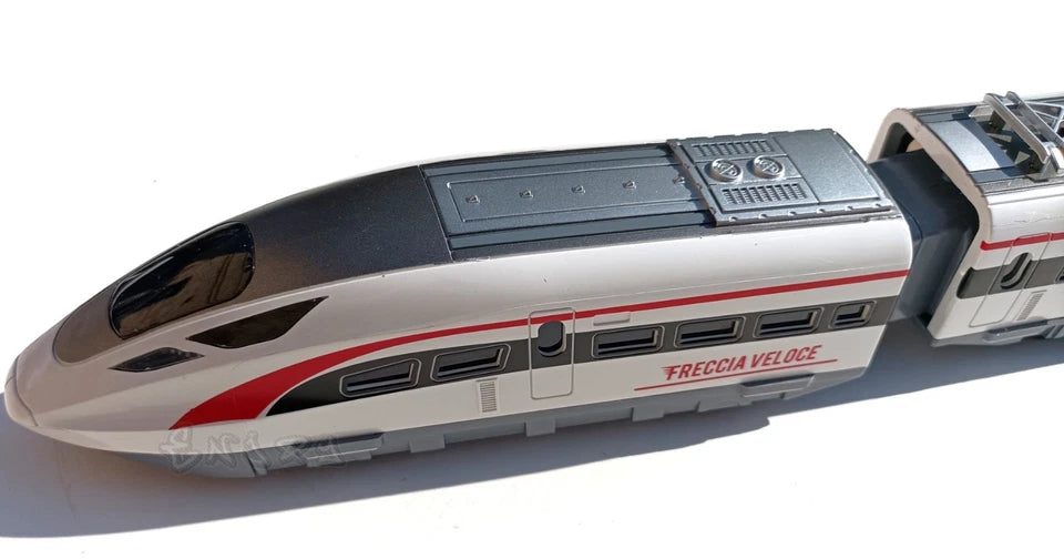 Pista Treno Elettrico Pista trenino a batteria per bambini treno freccia 620 cm
