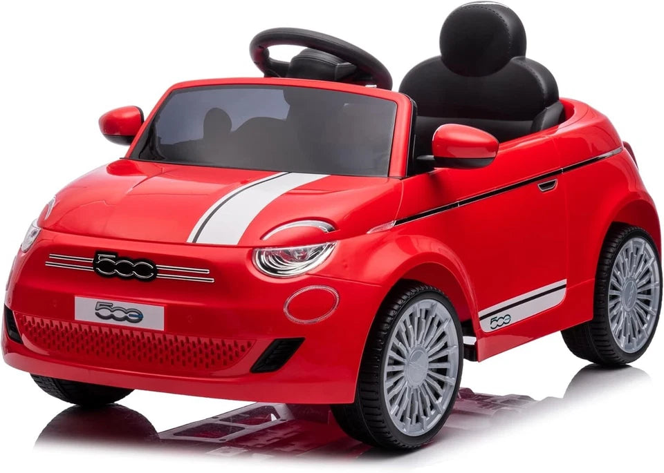 Auto elettrica per bambini fiat 500 Macchina elettrica 12 V 4,5 Ah fari led