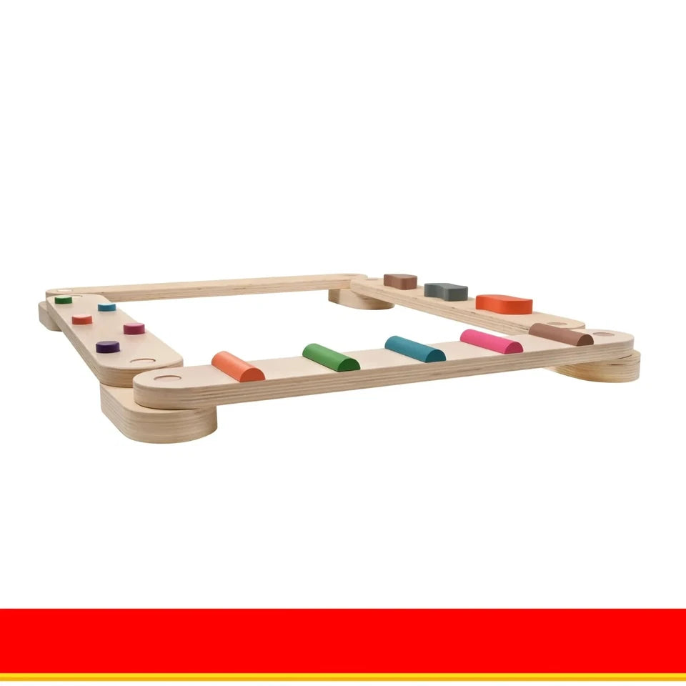 trave equilibrio montessori per bambini percorso sviluppo motorio e sensoriale