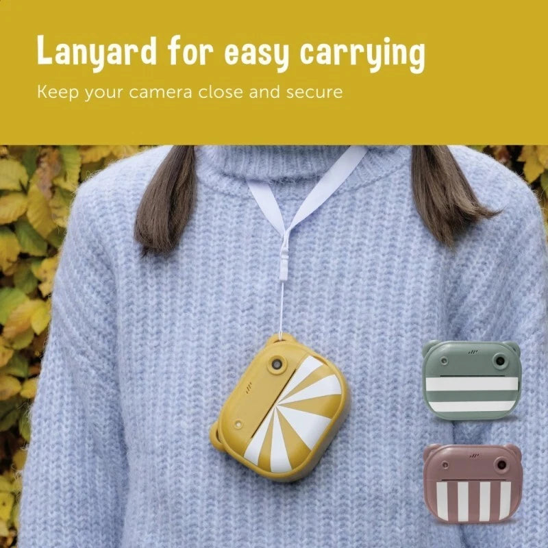 Fotocamera per bambini con stampa istantanea Macchina fotografica bambini