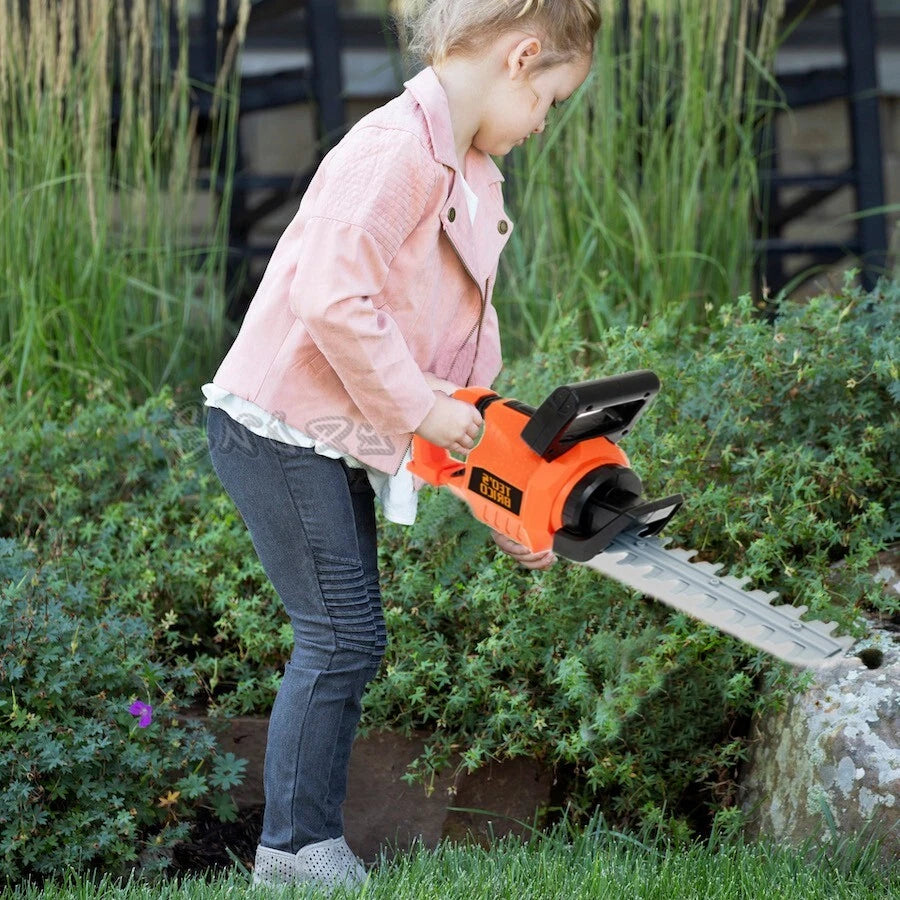 tagliasiepi giocattolo per bambini gioco tagliaerba SUONI e LUCI gioco giardino