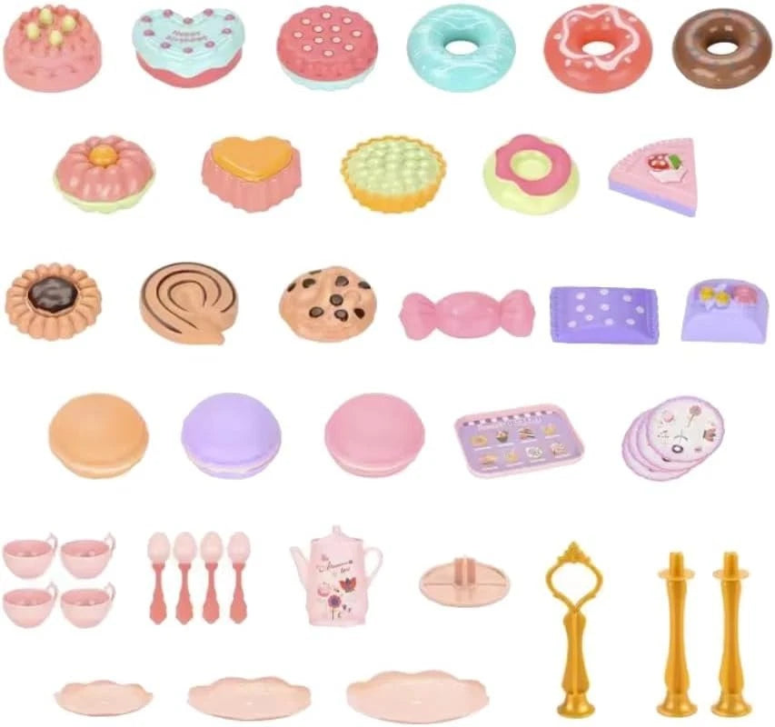 36 PCS Set da Tè Giocattoli per Bambini, Giocattolo Tea Party cucina per bambini