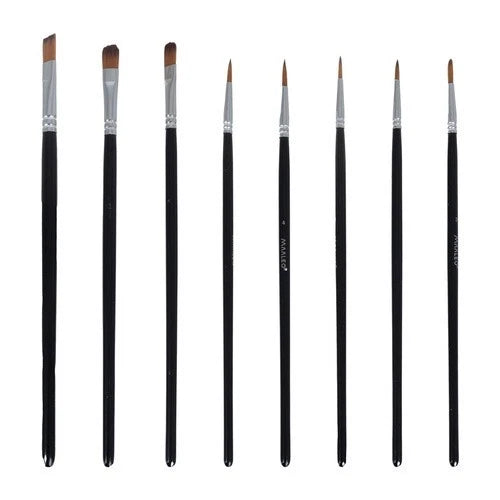 set pittura colori acrilici con pennelli cavalletto regolabile tavolozza e tele