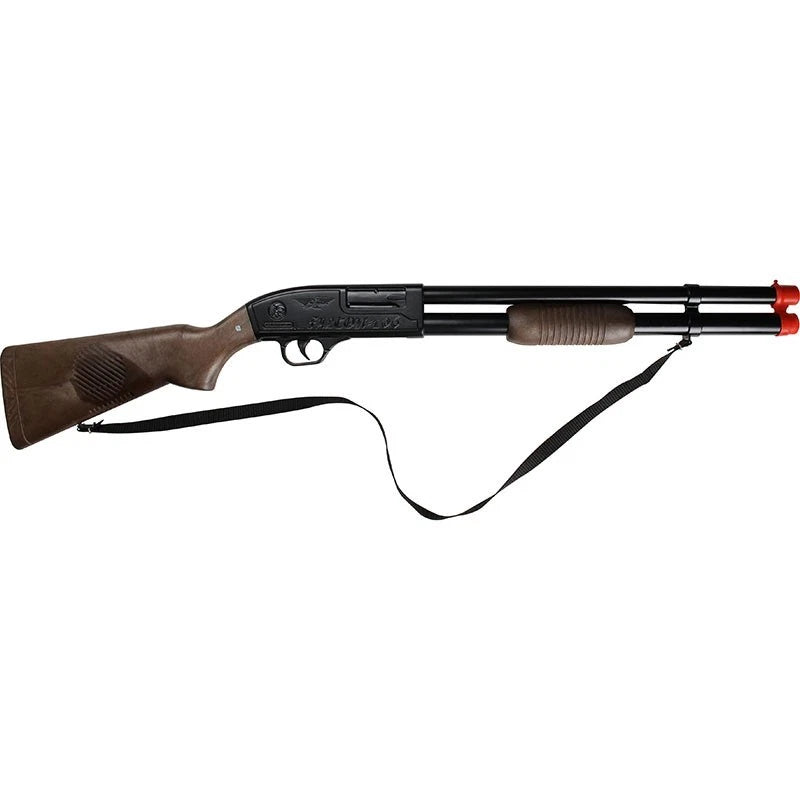 Fucile a pompa giocattolo fucile sonoro polizia Mossberg 500 metallo e plastica
