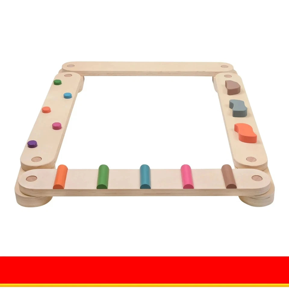 trave equilibrio montessori per bambini percorso sviluppo motorio e sensoriale