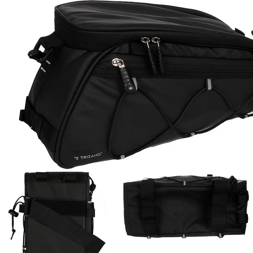 borsa per bicicletta borsa termica posteriore e 2 laterali impermeabili x bici