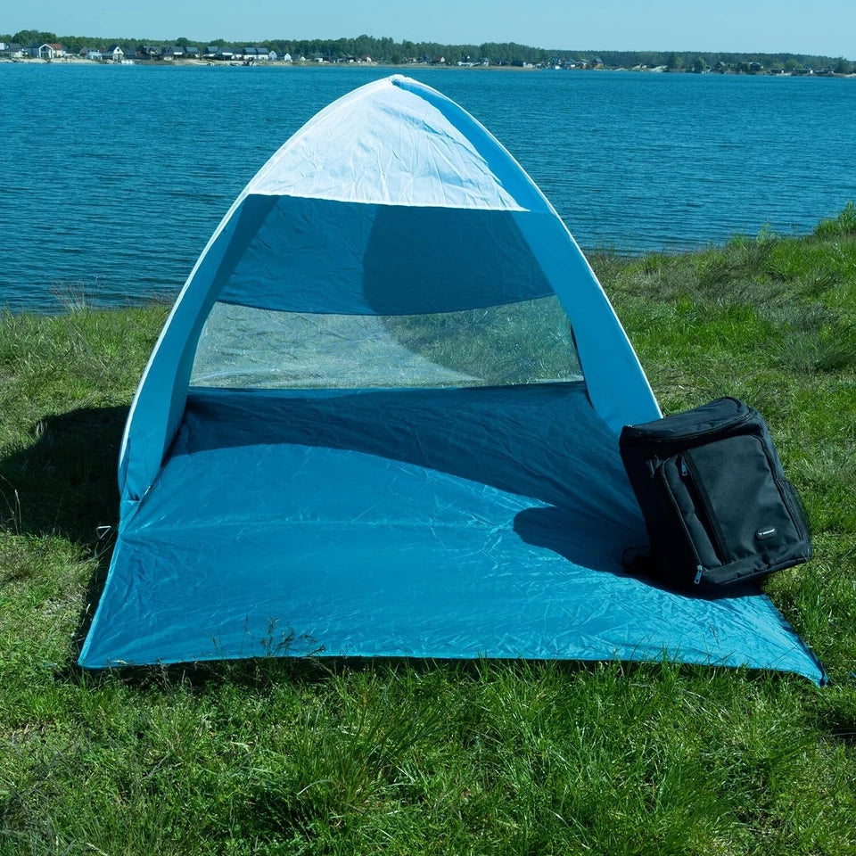 Tenda DA SPIAGGIA pop-up per 2 PERSONE campeggio filtro uv Tenda  Impermeabile