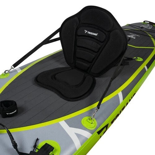 Tavola Da Stand Up Paddle SUP Gonfiabile  Pompa Pagaia Sedile Zaino Sacca 335 cm