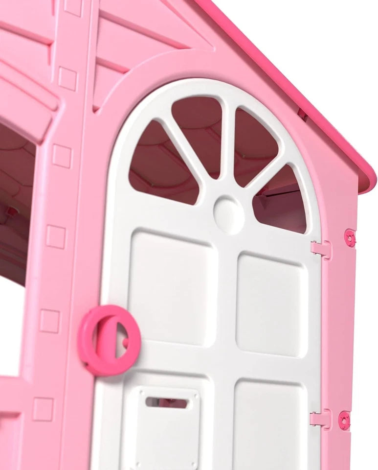 CASA PER BAMBINI rosa giardino Casa Grande Casetta XXL interno ed esterno h. 130