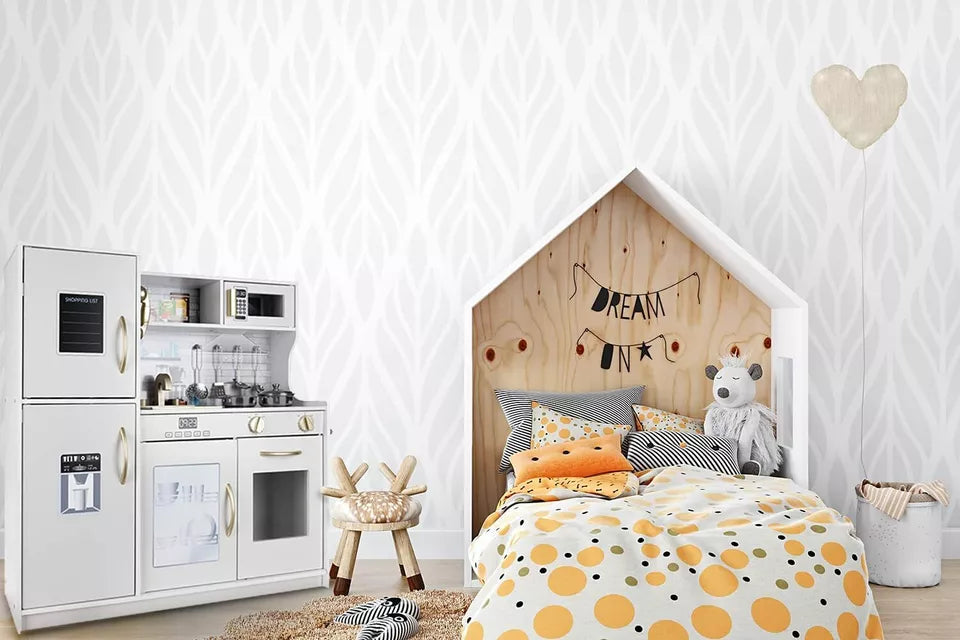CUCINA PER BAMBINI IN LEGNO CUCINA con FRIGO FORNO e ACCESSORI