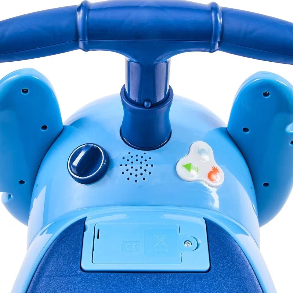 Auto a spinta ride on disney STITCH cavalcabile con luci suoni Zoom zoom cavalcabile